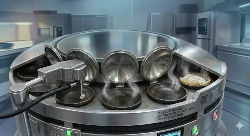 Automated appam making machine